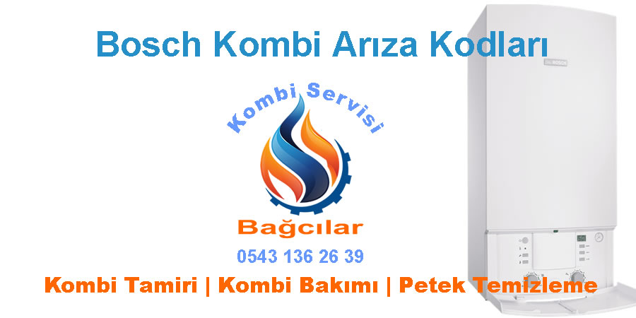 Bosch Kombi Arıza, Hata Kodları Ve Çözümleri