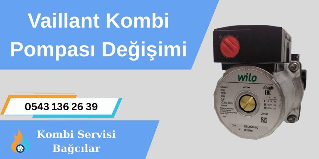 Vaillant Kombi Pompası Değişimi