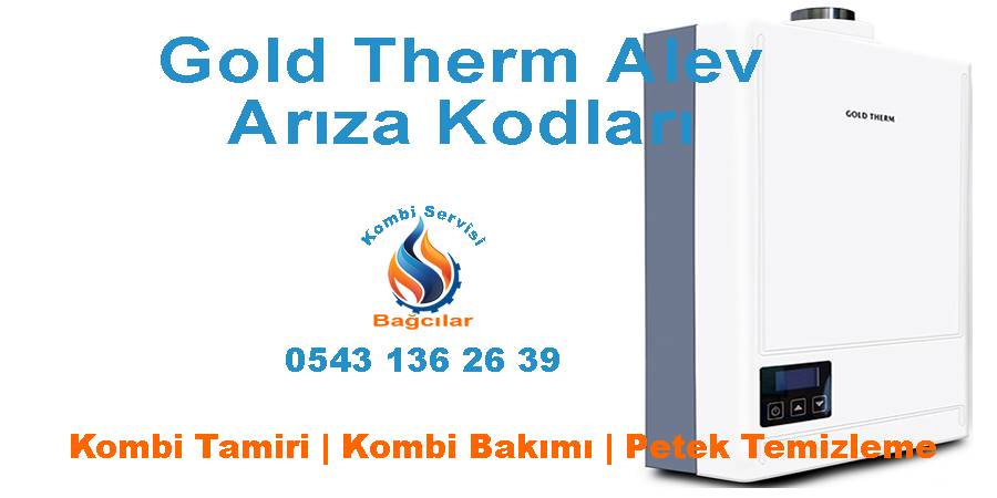 Gold Therm Alev Arıza Kodları
